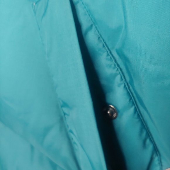 Catalina Women's 1X Down Puffer Vest Full Zip Front Outerwear Dark Teal Jacket - Picture 7 of 12